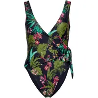 ONLY Maillot de bain 'ONLJulie' turquoise / vert / rose / noir