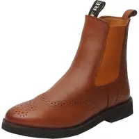 FREUDE Chelsea Boots 'BELINA' marron châtaigne / ocre