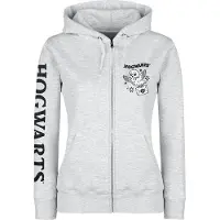 Harry Potter Sweat-shirt zippé à capuche de - Waiting For My Hogwarts Letter - S - XXL - pour Femme - gris - Taille L