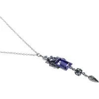 KRIKOR Collier de - Violetter Schweif - pour Femme - couleur argent - Taille Standard