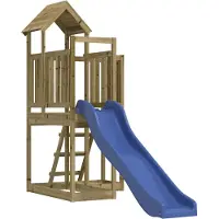 vidaXL Tour de jeux Bois de pin imprégné