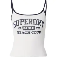 Superdry Haut 'Essential' bleu marine / blanc cassé