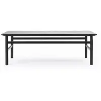 Normann Copenhagen Table basse Grow 70x120cm chêne noir