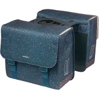 Basil Sacoche vélo double Flair MIK 35 litres 15 x 35 x 31 cm (2x) - Bleu marine