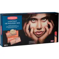 Derwent Lightfast Crayons de couleurs Ensemble de 100