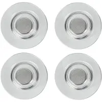 Nobo Aimants 32 mm très forts pack de 4 transparent