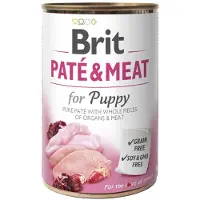 Brit Pate&amp;Meat puppy - pâtée pour chiot - 6x400 g