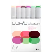 Copic Sketch Lot de 6 Floral Favourites 1