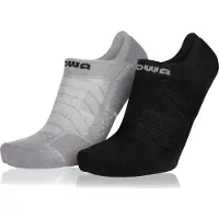Lowa Chaussettes de Randonnée Lowa Everyday No Show Black (Lot de 2)-Taille 39 - 41