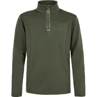 Protest Rewillowy Half Zip Long Sleeve T-shirt Vert 116 cm Garçon