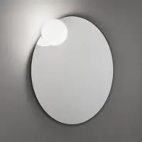 Estiluz Circ Miroir Rond avec Lampe Murale With Demister System