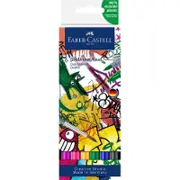 Faber-Castell Marqueurs Magiques - 6 pces - Graffiti - - UneTaille - Marqueur