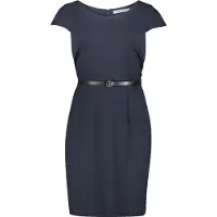 Betty & Co Robe fourreau marine