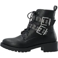 Bianco Bottines à lacets 'PEARL' noir