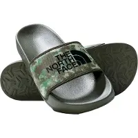 The North Face Claquettes / Tongs 'Base Camp III' kaki / olive / vert pastel / noir