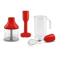 Smeg Set d'Accessoires Pour Mixeur Plongeant Smeg HBF01RDEU 50 Style Rouge