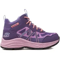 SKECHERS Bottes d'aventure Fille Blitz Fun Pursuit imperméables Purple Light Blue