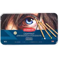Derwent Metallic Box Lightfast Pencil 36 Units Multicolore Enfants