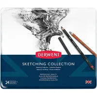 Derwent Sketching Collection Lot de 24