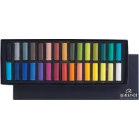 Rembrandt Soft Pastels Basic Set Coffret de pastels secs Ensemble de base 30 pièces
