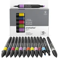 Winsor & Newton PROMARKE WIN SET 12 PROMARKER ASSORTIS 0