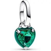 Pandora Mini Charm Pendant Coeur Chakra Vert Pandora Me