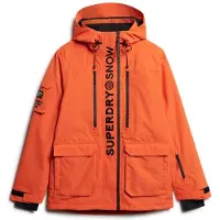 Superdry Homme Veste de ski Ultimate Rescue Orange Taille: M