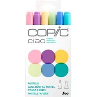 Copic Ciao Cartouche d'encre Pastels 6 pièces