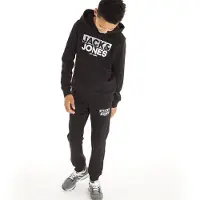 Jack & Jones Ensemble de Survêtement Noir Zero Garçon