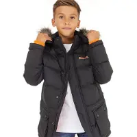 Bench Veste Parka Calcott Garçon Noir
