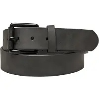 French Connection Ceinture en cuir Courtland homme, noire