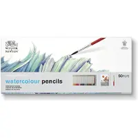 Winsor & Newton Studio Collection Crayons aquarellables Box Lot de 50