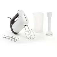 Moulinex Batteur électrique Prep'Mix+ HM461110 500 W Blanc