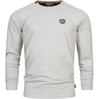INDICODE JEANS T-Shirt 'Trense' gris / noir