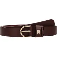 Tommy Hilfiger Ceinture 'Essential Effortless' or / lie de vin
