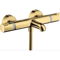 Hansgrohe Ecostat Comfort robinet baignoire robinet thermostatique Polished Gold Optic