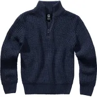 Brandit Pull-over bleu marine