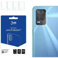 3MK hybrid glass Lens Protection for Realme 8 5G (1 pcs, Realme 8 5G), Téléphone portable : film de protection, Gris