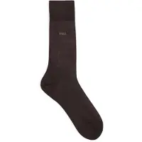 BOSS Chaussettes 'George' brun foncé / moutarde