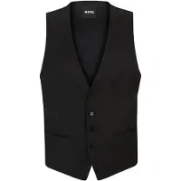 BOSS Gilet de costume 'Huge' noir