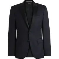 BOSS Veste de costume 'H-Huge-Tux-N-B1' bleu marine / noir