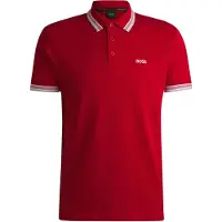 BOSS Polo Paddy en piqué de coton