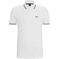 BOSS Paddy 10241663 Green Short Sleeve Polo Blanc 4XL Homme