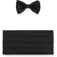 BOSS 50480282 Bow Tie Noir Homme