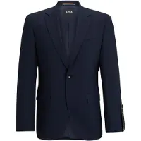 BOSS Veste Regular en laine stretch