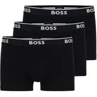 BOSS Lot de trois boxers courts en coton stretch