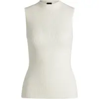 BOSS Tops en tricot 'Feskies' blanc cassé