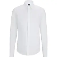 BOSS Chemise business 'H-HANK-TUX1' blanc