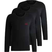 HUGO 10217251 01 Long Sleeve Base Layer 3 Units Noir XL Homme