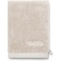 BOSS Gant de toilette en coton de la mer Égée avec logo brodé